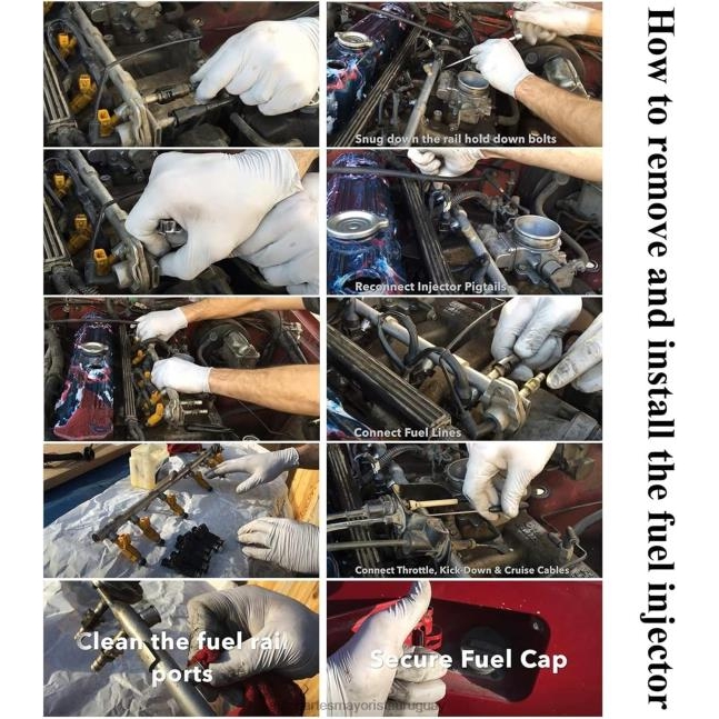 Repuestos De Auto Tacuarembo JD80F675 Inyector de combustible iwp212 para ford 1.6l