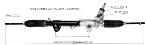Repuestos De Auto Cerca De Mi | 2R64X2792 cremallera de dirección asistida 52109984ah 97390 1020219 52109970aa 22-389 DODGE/CHRYSLER