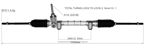 Repuestos De Motos Honda Uruguay | 2R64X2800 cremallera de dirección asistida 52044921 52044919 520449190 FIAT