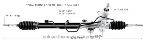 Repuestos De Auto Tacuarembo | 2R64X2535 cremallera de dirección asistida 53601-snb-t02 HONDA
