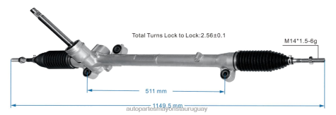 Repuestos De Auto La Plata | 2R64X2646 cremallera de dirección asistida gjg9-32-110c MAZDA