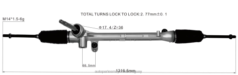 Repuestos De Auto Rover En Uruguay | 2R64X2631 cremallera de dirección asistida kd31-32-110 MAZDA