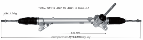 Repuestos De Auto Cerca De Mi | 2R64X2572 cremallera de dirección asistida 48001-4eh0b 48001-4eh0a NISSAN