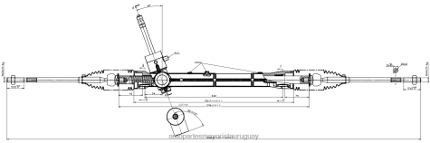 Repuestos De Motos Salto Uruguay | 2R64X2848 cremallera de dirección asistida 40360-30400 GEELY