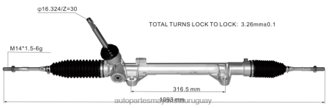 Repuestos De Auto La Plata | 2R64X2806 Cremallera de dirección asistida 48001-8099r 480011626r RENAULT