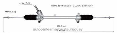 Repuestos De Auto Cerca De Mi | 2R64X2832 cremallera de dirección asistida 7069974366 ROEWE