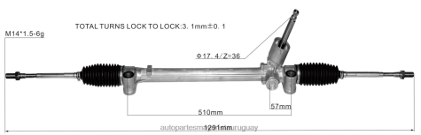 Repuestos De Auto Rover En Uruguay | 2R64X2621 cremallera de dirección asistida 48500-52r01 SUZUKI