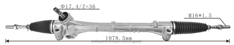 Repuestos De Auto La Plata | 2R64X2456 cremallera de dirección asistida 45510-28180 45510-58030 45510-28080 45500-28100 TOYOTA