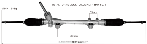 Repuestos De Motos Salto Uruguay | 2R64X2678 cremallera de dirección asistida j7bc-3a500-jb 3l547-b562aa 1908702 FORD